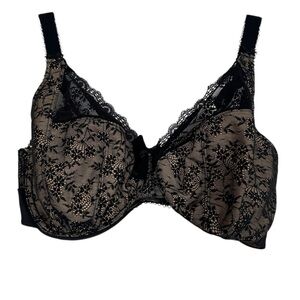 Elomi Bra 34I Tia Underwire Bandless Lace